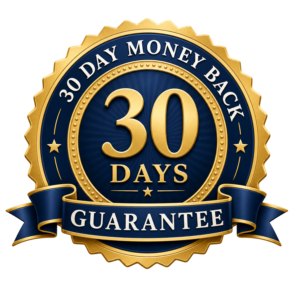 30-day money-back guarantee